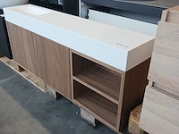 Fonteinmeubel, elise, maatwerk, buffalo brown - afbeelding 3 van  8