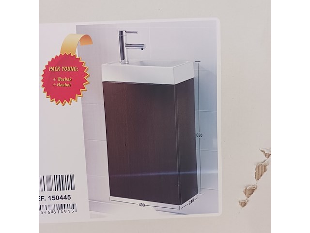 Fonteinmeubel, young, wengé - afbeelding 7 van  8