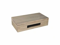 Fonteinplank differnz hout 40x25x10cm licht eiken - afbeelding 1 van  1