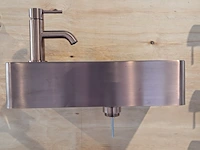 Fonteinset, qisani, vanity, brushed copper - afbeelding 4 van  6