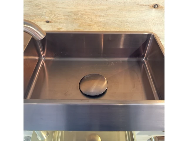 Fonteinset, qisani, vanity, brushed copper - afbeelding 6 van  6