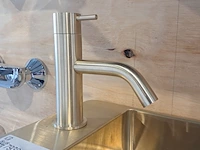 Fonteinset, qisani, vanity, brushed gold - afbeelding 4 van  5