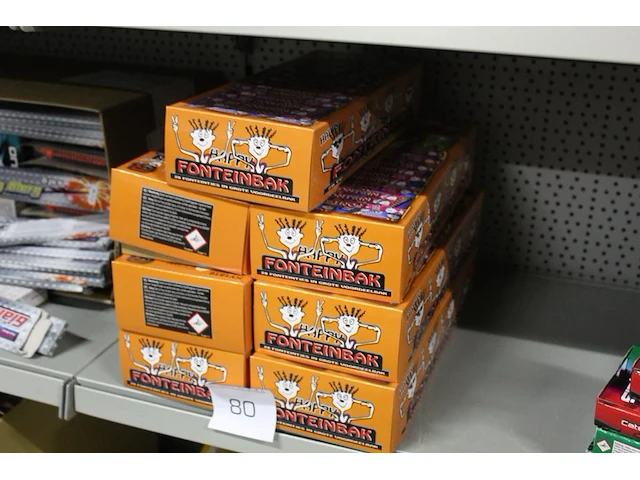 Fonteintjes fonteinbar zeven dozen. 28 stuks per doos - afbeelding 2 van  2