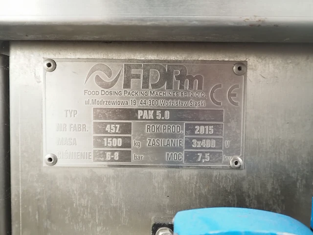 Food dosing packing machines sp. z.o.o. - afbeelding 15 van  23