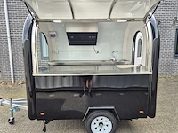 Foodtruck zwart met koelwerkbank en afzuigkap - 2025 - afbeelding 12 van  15