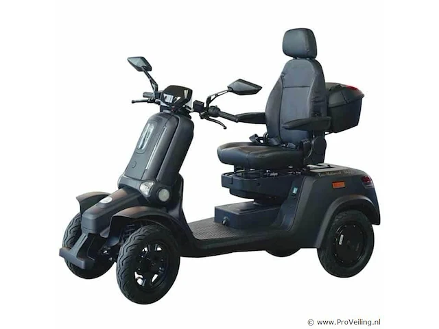 For motion scootmobiel | model forty 5 - 80 ah | kleur mat zwart | maat uni - afbeelding 1 van  24