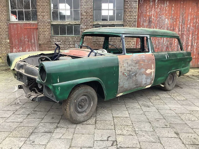 Ford - 1955 - range wagon - personenauto - afbeelding 1 van  20