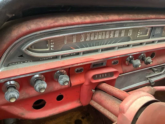 Ford - 1960 - cabriolet - personenauto - afbeelding 16 van  27