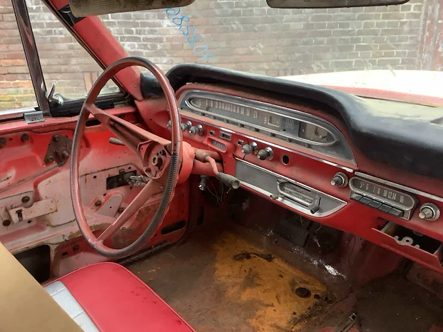 Ford - 1960 - cabriolet - personenauto - afbeelding 24 van  27