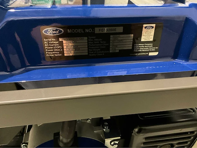 Ford - 2025 - fgt9250e - noodstroomaggregaat - afbeelding 6 van  16