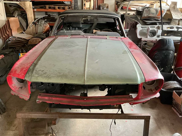 Ford - cabriolet - mustang - oldtimer - afbeelding 1 van  10