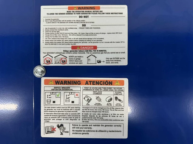 Ford - fdt 10200se - noodstroomaggregaat / generator diesel - afbeelding 6 van  17