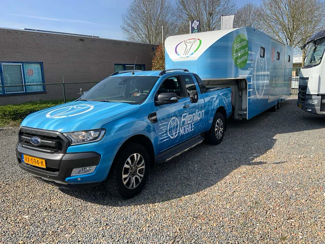 Ford - ranger - 3.2 - 2016 - be combinatie - bolle fiftwheel oplegger - afbeelding 62 van  65