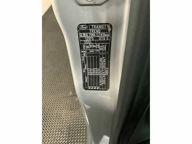 Ford - transit - 350 2.2 tdci l3h2 am - bedrijfswagen- koelwagen - 2014 - afbeelding 13 van  29