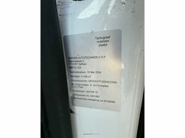 Ford - transit - be trekker - be oplegger leon verburgt - bedrijfswagen - afbeelding 28 van  39
