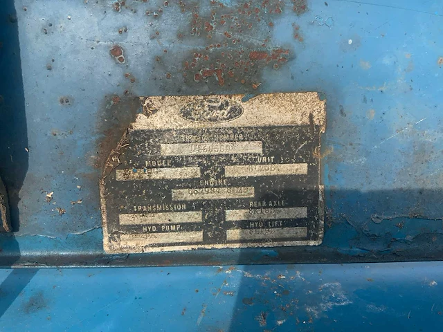 Ford 3000 tweewielaangedreven landbouwtractor - afbeelding 14 van  21