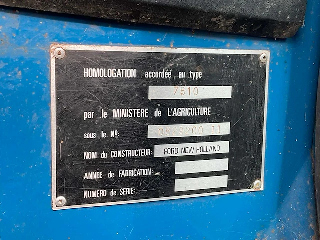 Ford 7810 gen3 vierwielaangedreven landbouwtractor - afbeelding 35 van  41