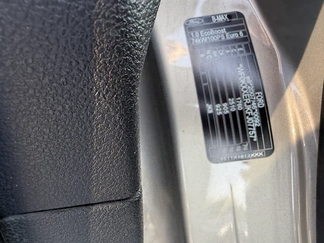 Ford b-max, 2015 - afbeelding 27 van  35