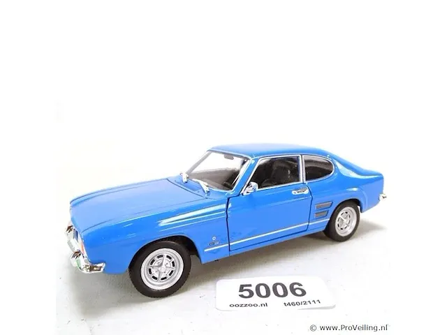 Ford capri (1969) blauw - afbeelding 1 van  5