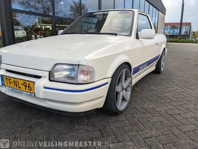Ford escort pickup ford, escort, wit, bouwjaar 1988 - afbeelding 11 van  38
