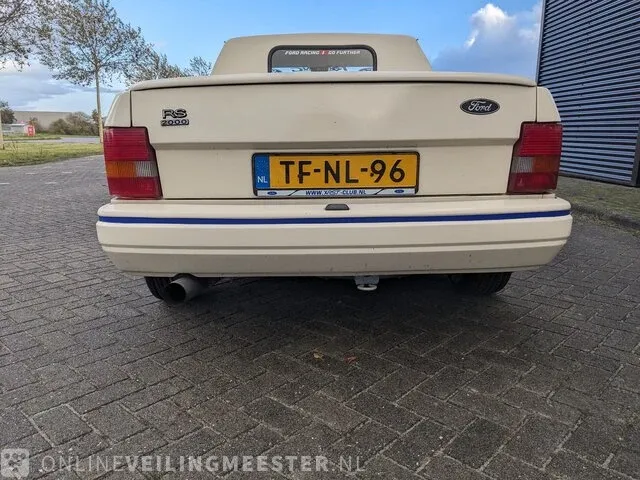 Ford escort pickup ford, escort, wit, bouwjaar 1988 - afbeelding 14 van  38