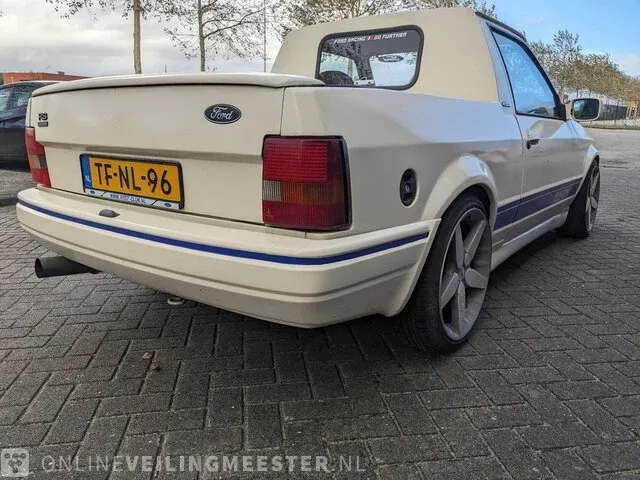 Ford escort pickup ford, escort, wit, bouwjaar 1988 - afbeelding 15 van  38