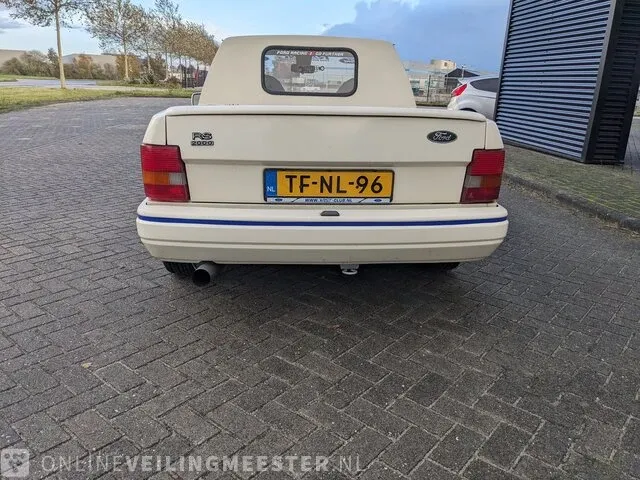 Ford escort pickup ford, escort, wit, bouwjaar 1988 - afbeelding 23 van  38