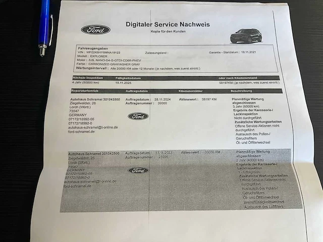 Ford explorer 3.0 plug-in hybrid 4x4 platinium 2021 | a1-81-22 - afbeelding 11 van  26