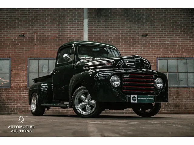 Ford f100 6.6 v8 -hotrod- 182pk 1950 f-series , be-89-29 - afbeelding 9 van  62