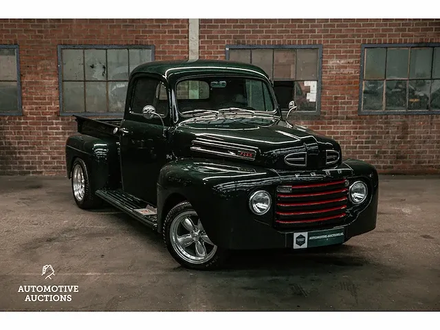 Ford f100 6.6 v8 -hotrod- 182pk 1950 f-series , be-89-29 - afbeelding 10 van  62