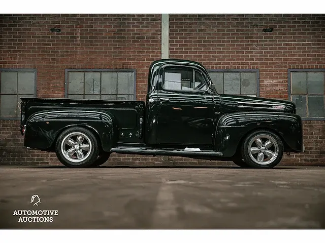 Ford f100 6.6 v8 -hotrod- 182pk 1950 f-series , be-89-29 - afbeelding 14 van  62