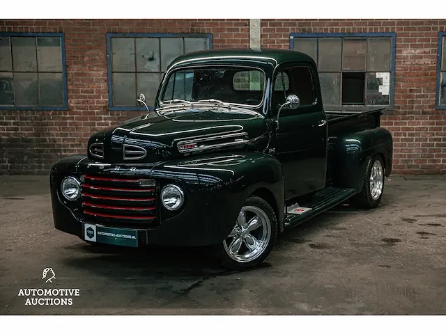 Ford f100 6.6 v8 -hotrod- 182pk 1950 f-series , be-89-29 - afbeelding 23 van  62