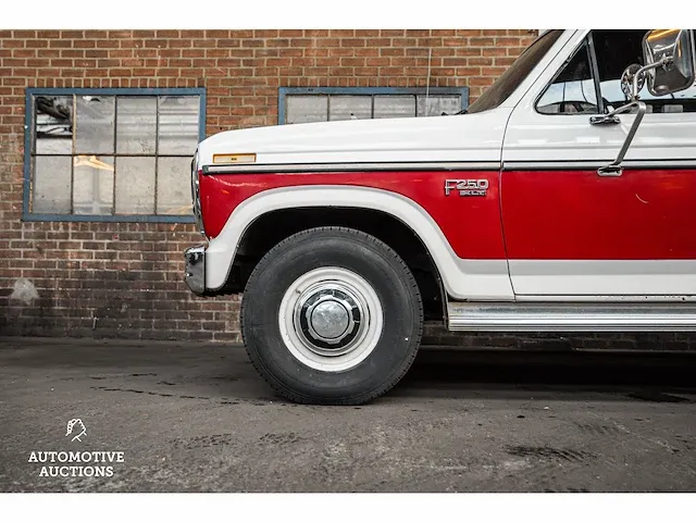 Ford f250 xlt 7.5 v8 pick-up truck f-series vii 228pk 1985, vvf-76-p - afbeelding 37 van  68