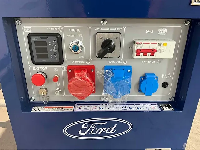 Ford fdt 10200 se noodstroomaggregaat (start niet) - afbeelding 5 van  10