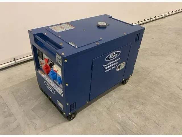 Ford fdt10200se 3phase dieselgenerator 7.9kva - afbeelding 9 van  9