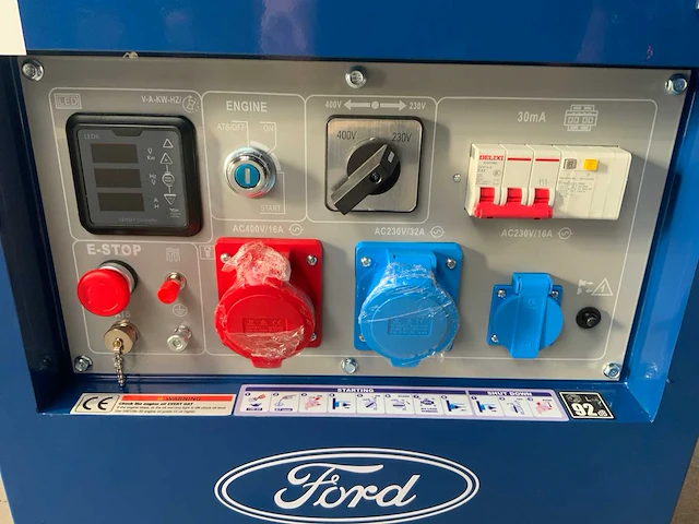 Ford fdt10200se 3phase stroomgenerator - afbeelding 8 van  9