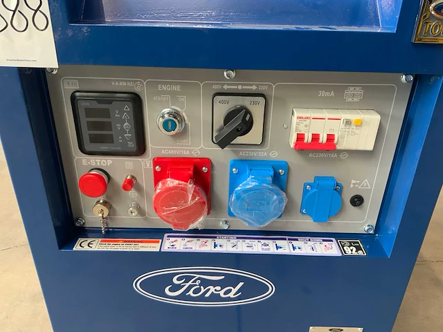 Ford fdt10200se 3phase stroomgenerator - afbeelding 6 van  8