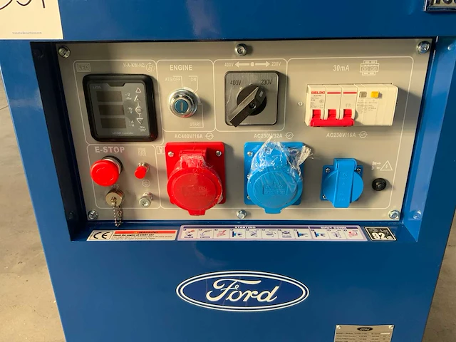 Ford fdt10200se 3phase stroomgenerator - afbeelding 8 van  9