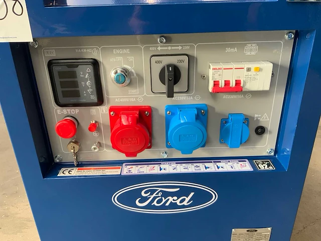 Ford fdt10200se 3phase stroomgenerator - afbeelding 9 van  10
