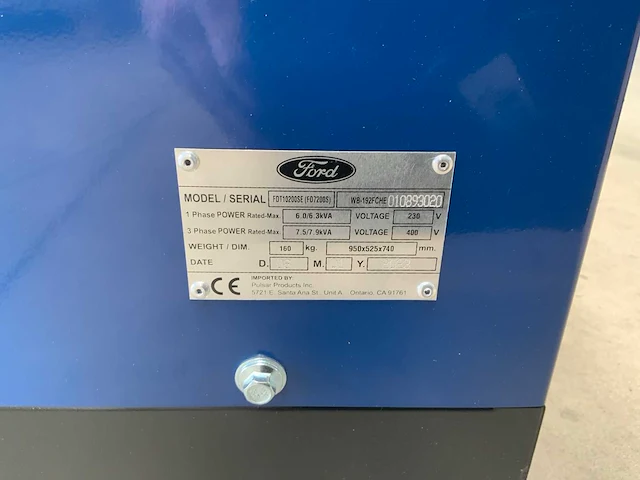 Ford fdt10200se 3phase stroomgenerator - afbeelding 4 van  12