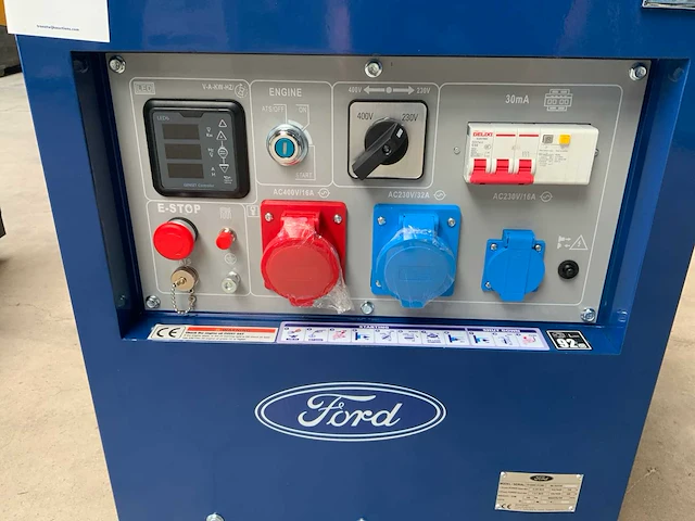 Ford fdt10200se 3phase stroomgenerator - afbeelding 8 van  9