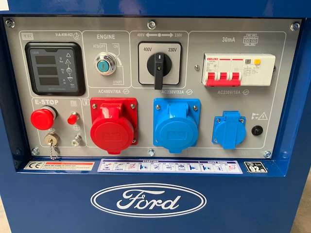 Ford fdt10200se 3phase stroomgenerator - afbeelding 8 van  9