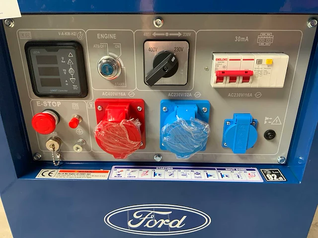 Ford fdt10200se 3phase stroomgenerator - afbeelding 8 van  9