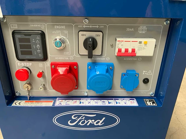 Ford fdt10200se 3phase stroomgenerator - afbeelding 8 van  9