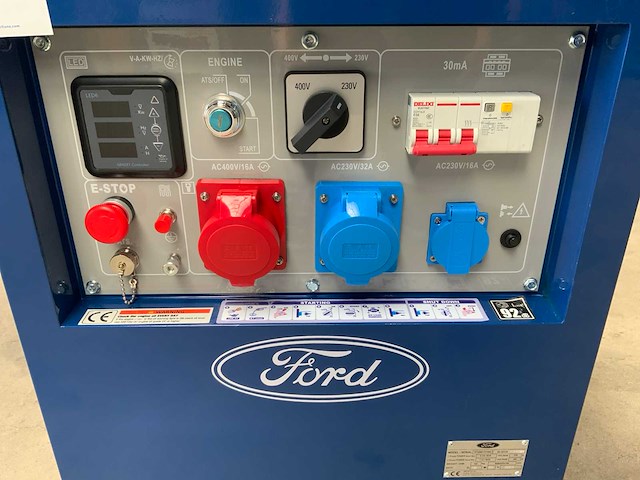 Ford fdt10200se 3phase stroomgenerator - afbeelding 8 van  9