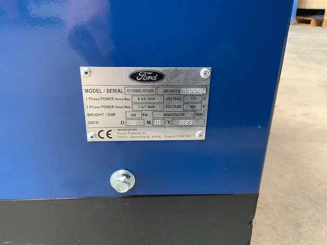 Ford fdt10200se 3phase stroomgenerator - afbeelding 9 van  9