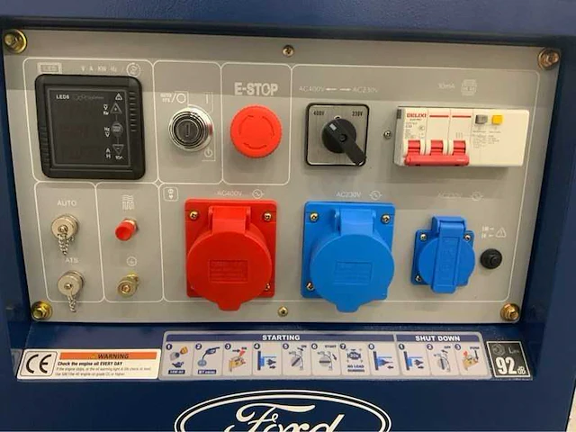 Ford fdt9200se 3phase stroomgenerator - afbeelding 9 van  11