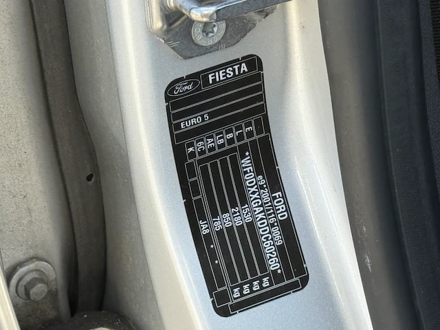 Ford fiesta, 2013 - afbeelding 17 van  28