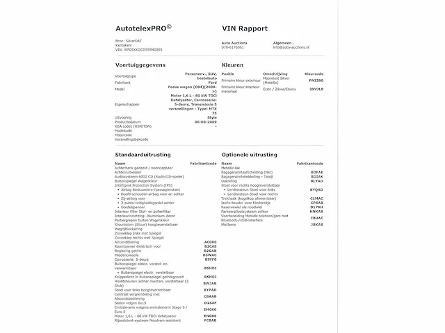 Ford focus 1.6 tdci 2009 - afbeelding 24 van  26