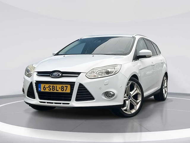 Ford focus wagon 1.0 ecoboost titanium 2013 | 6-sbl-87 - afbeelding 1 van  25